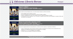 Desktop Screenshot of libreriaberceo.com